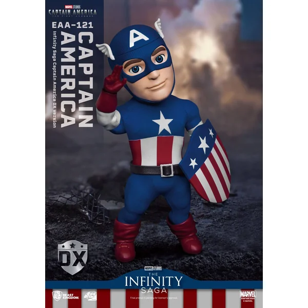 Captain America The First Avenger figurine DX Version Egg Attack Beast Kingdom 17 cm