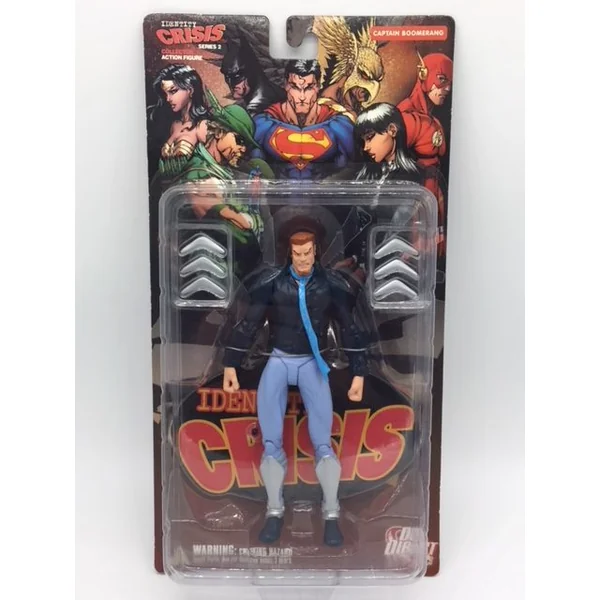 CAPTAIN BOOMERANG FIGURINE IDENTITY CRISIS SERIES 2 DC DIRECT