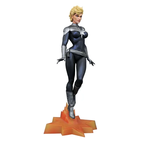 CAPTAIN MARVEL AGENT OF S.H.E.I.L.D. EXCLUSIVE SDCC 2019 STATUE MARVEL GALLERY