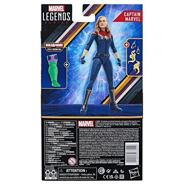 Captain Marvel figurine Marvel Legends Series Hasbro 15 cm