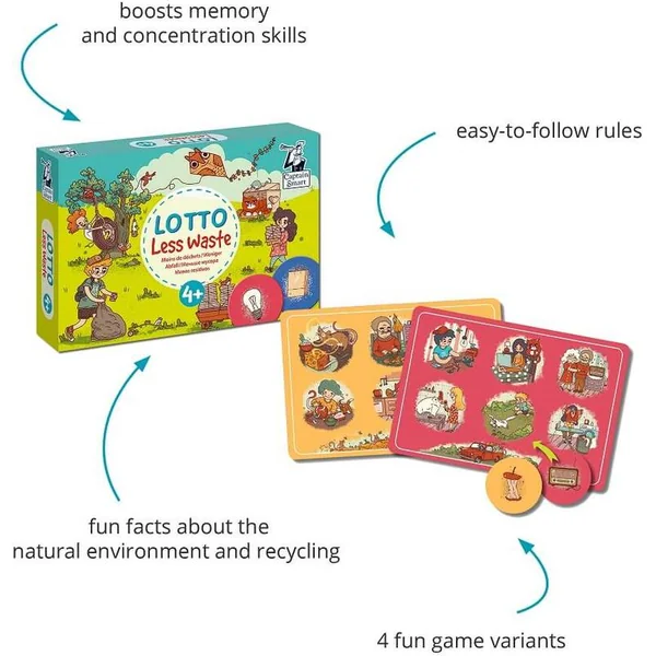 Captain Smart - Loto - planète propre