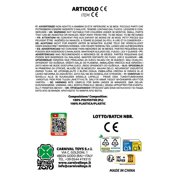 Carnival Toys - Pretend Professions - Large Paintable Face Mask - White - 6+ Years - DIY Creativity