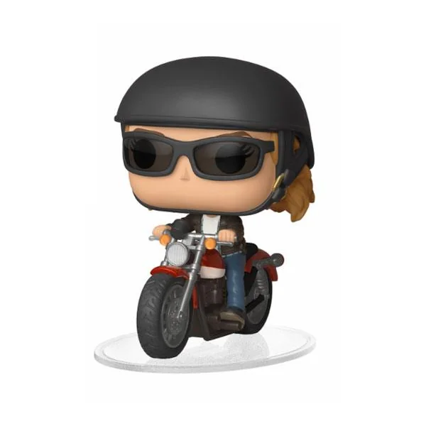 CAROL DANVERS ON MOTORCYCLE FIGURINE CAPTAIN MARVEL POP RIDES 57 FUNKO