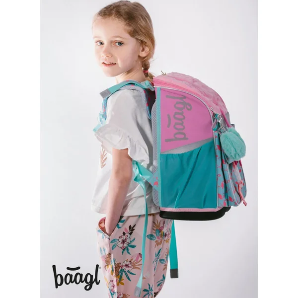 Cartable scolaire BAAGL Zippy Flamant