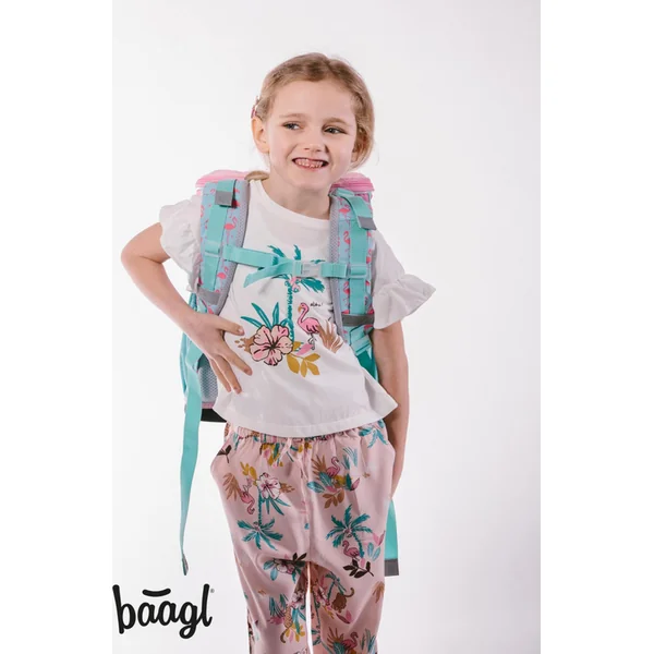 Cartable scolaire BAAGL Zippy Flamant