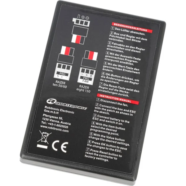 Carte de programmation Robitronic pour contrôleurs Razer