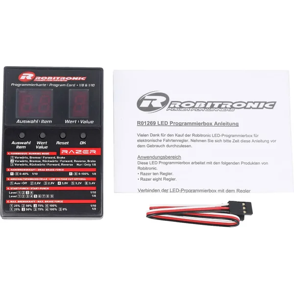 Carte de programmation Robitronic pour contrôleurs Razer