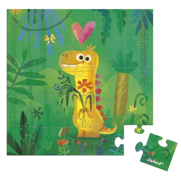 CARTE PUZZLE DINO