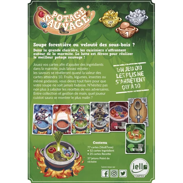 CARTES - POTAGE SAUVAGE