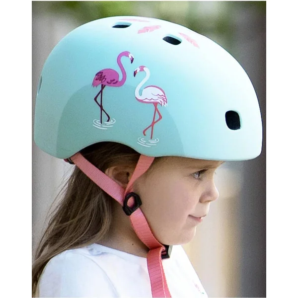 CASQUE FLAMINGO - BOUCLE MAGNETIQUE - LUMIERE LED INTEGREE - TAILLE S