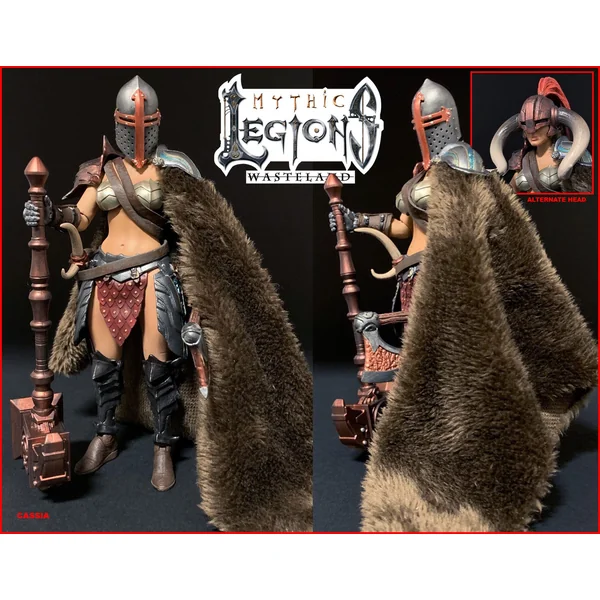 CASSIA FIGURINE MYTHIC LEGIONS WASTELAND FOUR HORSEMEN 15 CM