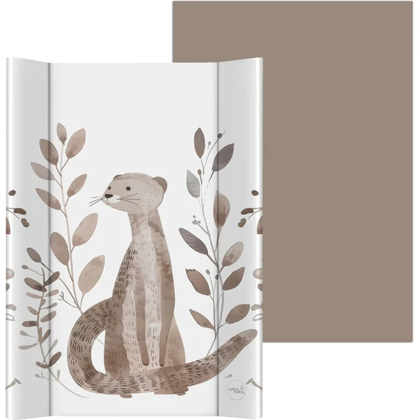 CEBA BABY Matelas à langer 2-bords doux (50x70) Basic Clever Otter