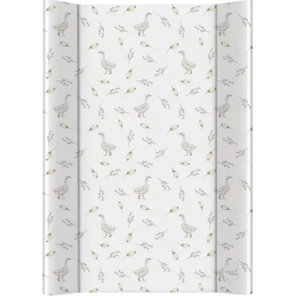 CEBA Matelas à langer 2 bords souple (50x70) Basic Goose