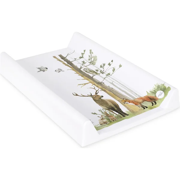 CEBA Matelas à langer 2 bords souple (50x70) Basic Woodland