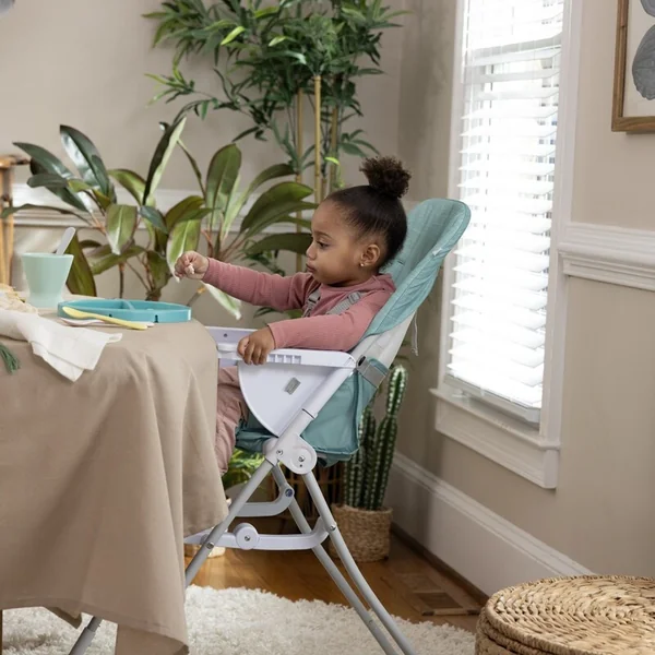 Chaise haute pliante Sun Valley™ Teal 6m+ jusqu'à 15 kg