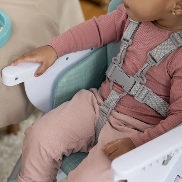 Chaise haute pliante Sun Valley™ Teal 6m+ jusqu'à 15 kg