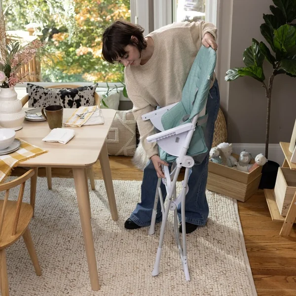 Chaise haute pliante Sun Valley™ Teal 6m+ jusqu'à 15 kg