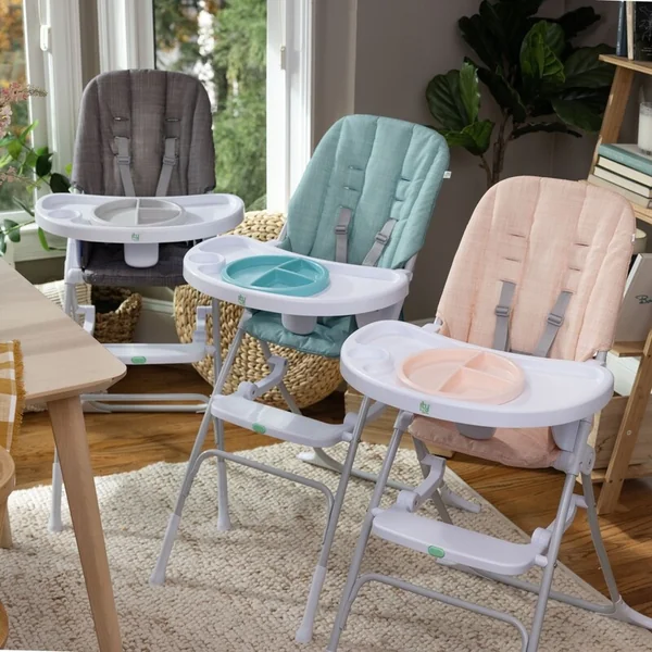 Chaise haute pliante Sun Valley™ Teal 6m+ jusqu'à 15 kg