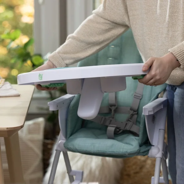 Chaise haute pliante Sun Valley™ Teal 6m+ jusqu'à 15 kg