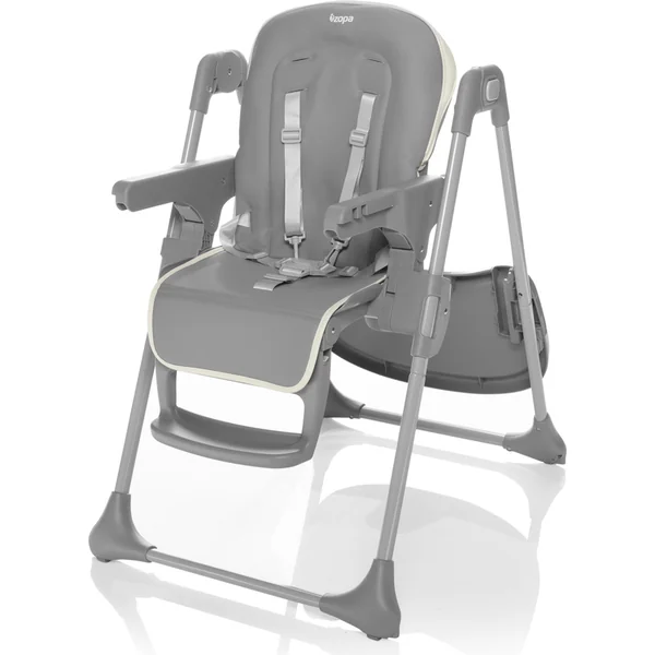 Chaise haute Pocket, Ice Grey