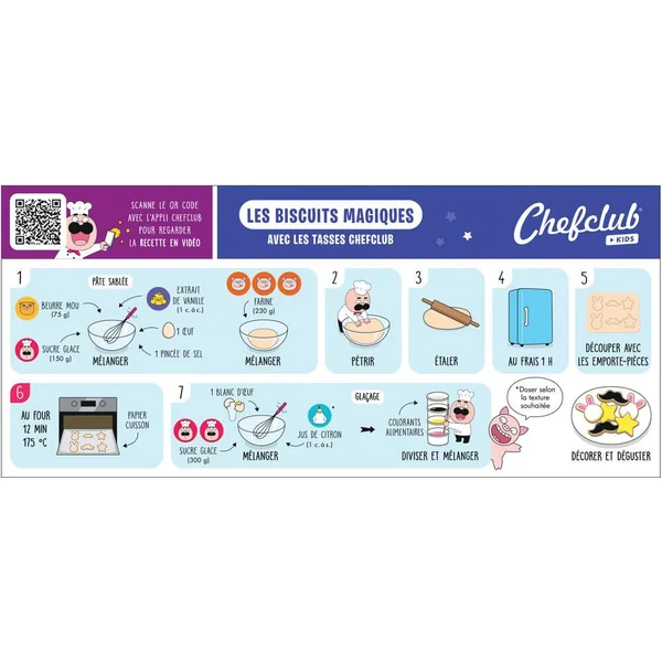 CHEFCLUB KIDS - EMPORTE-PIECES - LES BISCUITS MAGIQUES