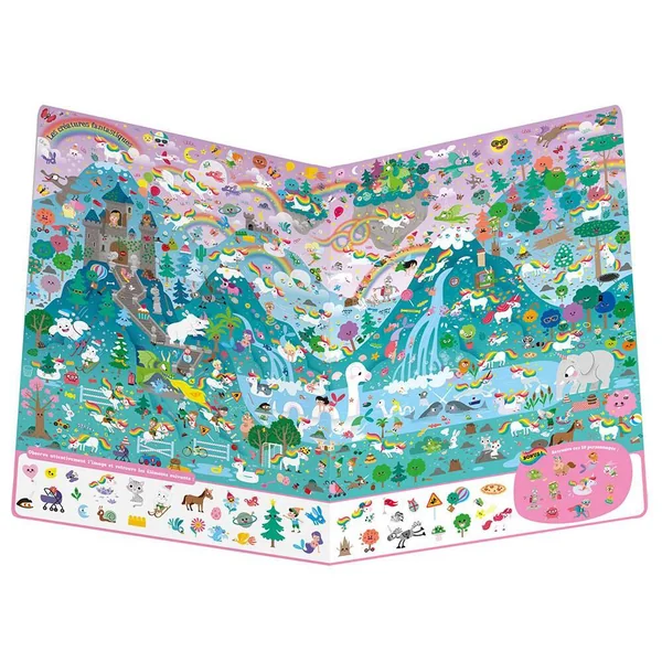 CHERCHE ET TROUVE GEANT EN PLEIN IMAGINAIRE