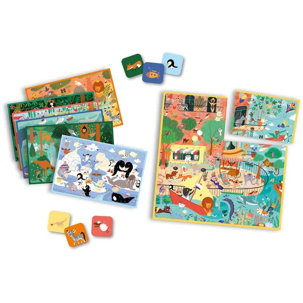 CHERCHE ET TROUVE - LES ANIMAUX DU MONDE