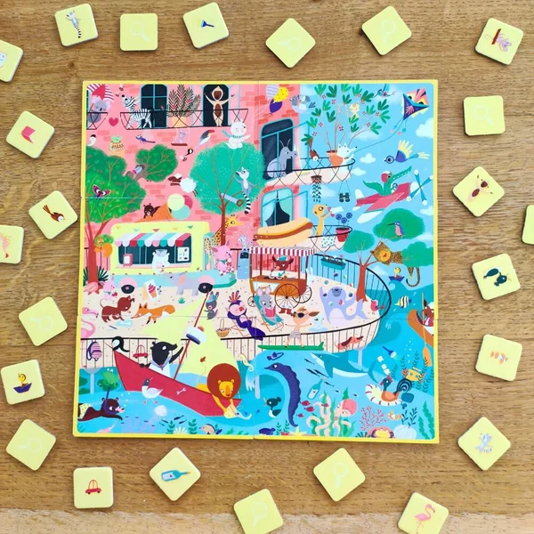 CHERCHE ET TROUVE - LES ANIMAUX DU MONDE