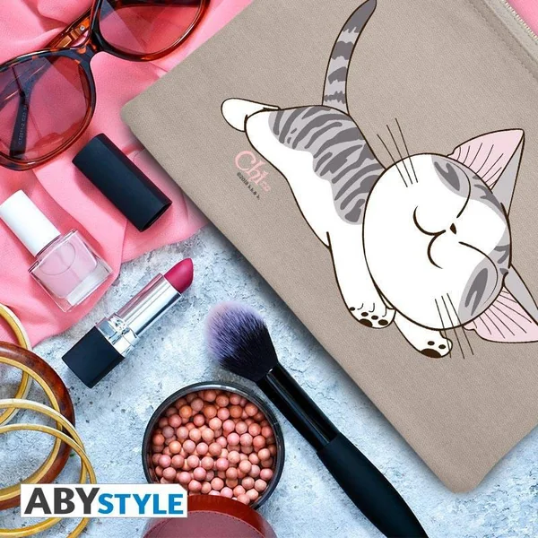 CHI TROUSSE A MAQUILLAGE "CHI ALLONGEE" GRIS