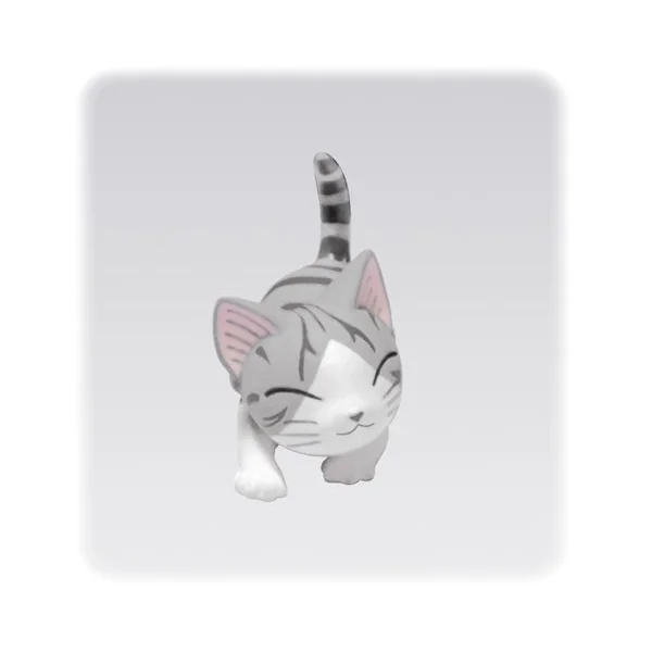 CHI, UNE VIE DE CHAT: COFFRET N°3 - boîte de 3 figurines pvc 4 cm