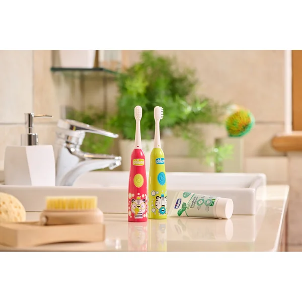 CHICCO Brosse à dents électrique pour enfants Tiger 3 ans+
