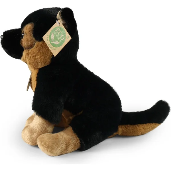 Chien en peluche berger allemand assis 23 cm SOFT COLLECTION
