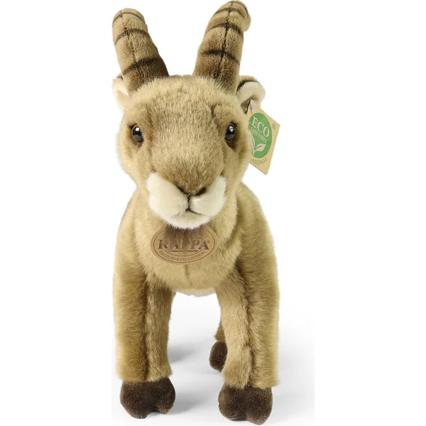 Chèvre en peluche 27 cm ÉCOLOGIQUE