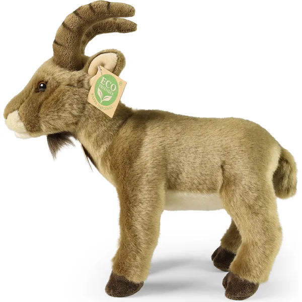 Chèvre en peluche 27 cm ÉCOLOGIQUE