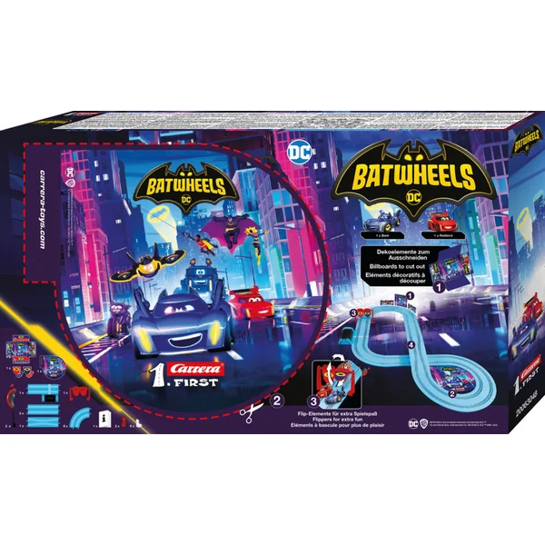 Circuit Carrera FIRST - 63048 DC Batweels 2.9