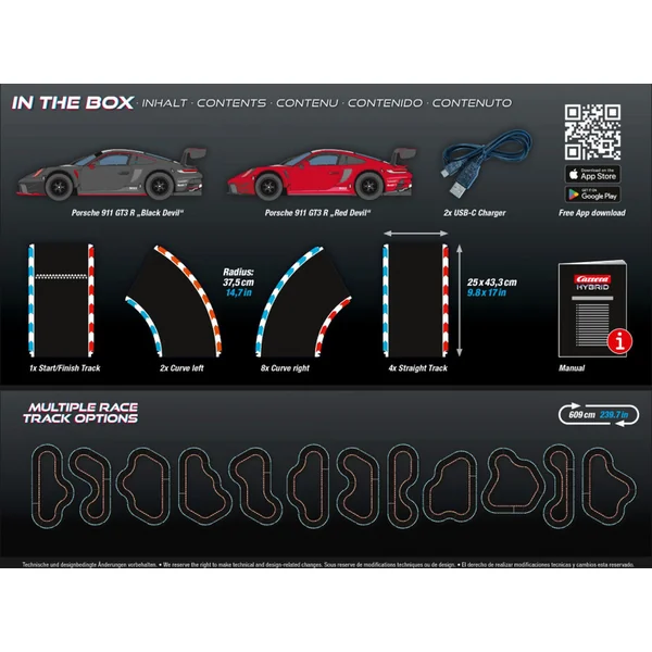 Circuit Carrera Hybrid 50002 Devil Drivers