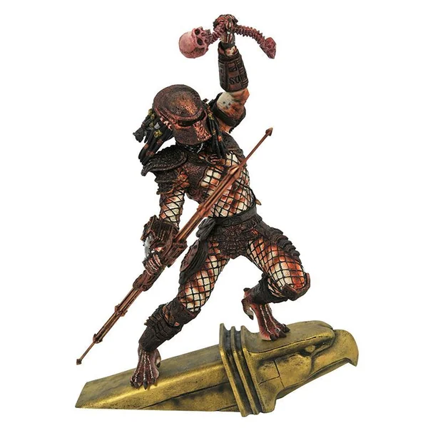 CITY HUNTER PREDATOR STATUETTE PREDATOR 2 MOVIE GALLERY DIAMOND SELECT 28 CM