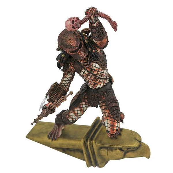 CITY HUNTER PREDATOR STATUETTE PREDATOR 2 MOVIE GALLERY DIAMOND SELECT 28 CM