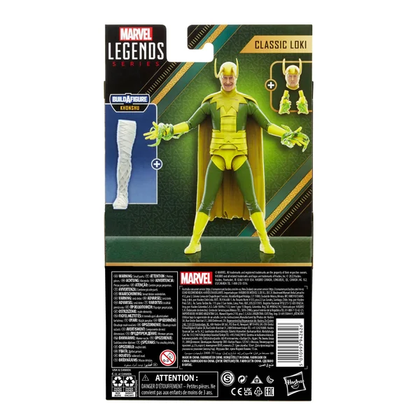 Classic Loki figurine Loki Marvel Legends Hasbro 15 cm