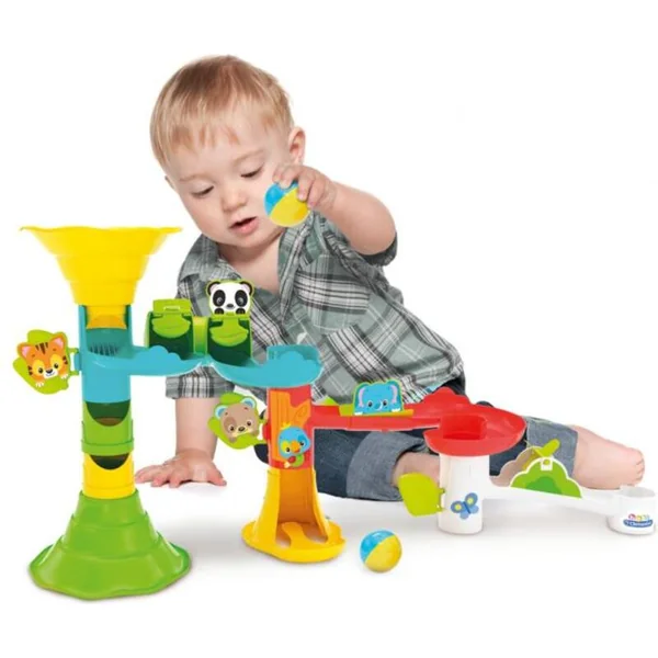 Clementoni Baby grande piste à billes avec des animaux