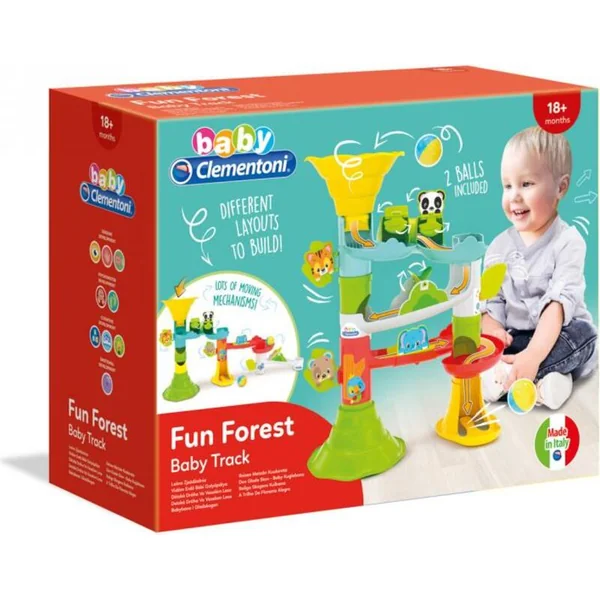 Clementoni Baby grande piste à billes avec des animaux