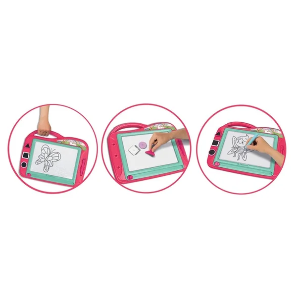 Clementoni - Magnetic Drawing Board Unicorns Arts And Crafts