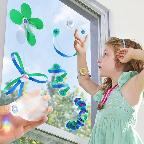 CLIXO Window - ensemble de construction magnétique 24 pièces