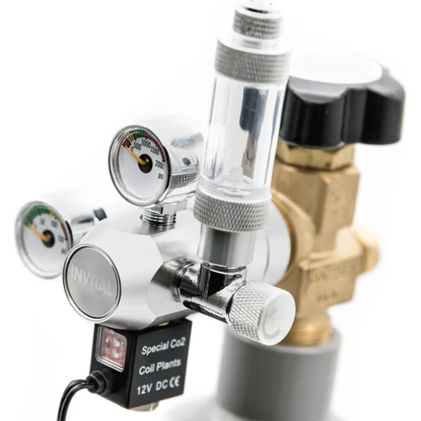 CO2 set Standard avec arrêt nocturne avec bouteille de 5l avec accessoires