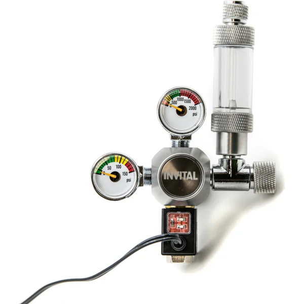 CO2 set Standard avec arrêt nocturne avec bouteille de 5l avec accessoires