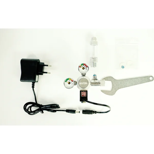 CO2 set Standard avec arrêt nocturne avec bouteille de 5l avec accessoires