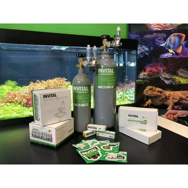 CO2 set Standard avec arrêt nocturne sans bouteille avec accessoires