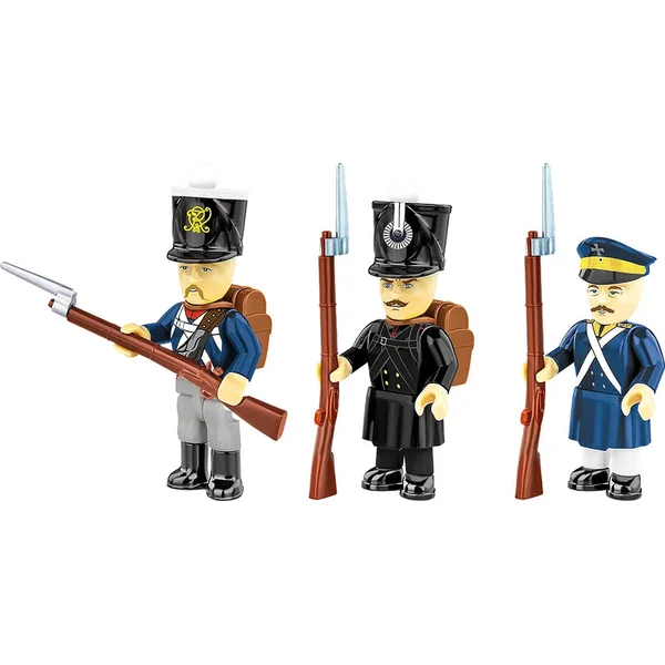 Cobi 20094 Napoléon Soldats prussiens 3 figurines avec accessoires, 39k