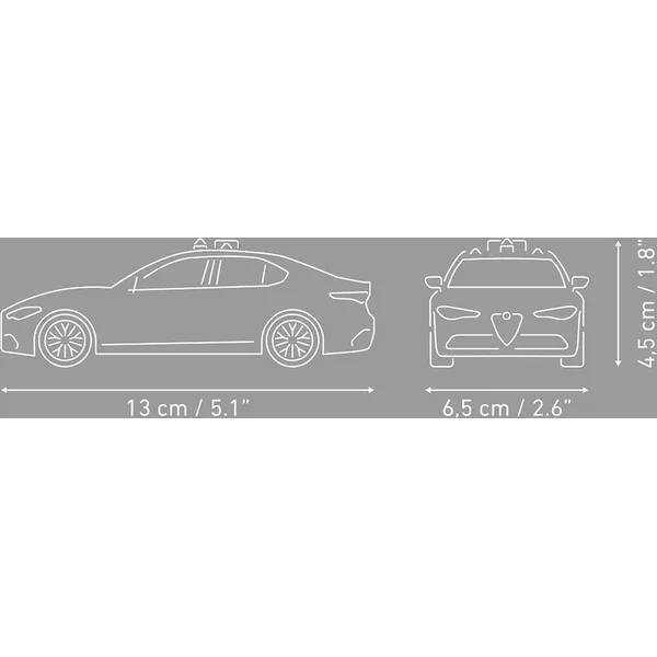 Cobi 24654 Alfa Romeo Giulia Quadrifoglio Carabinieri, 1:35, 99 k