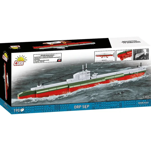 Cobi 4856 II WW Sous-marin polonais ORP Sep, 1:300, 190k